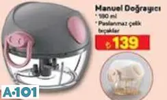 MANUEL DOĞRAYICI 180 ML MANUEL DOĞRAYICI 180 ML